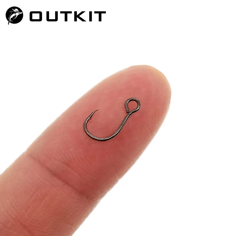 Fishing Hook Offset - OUTKIT 12 adet Balıkçılık Cazibesi Yedek