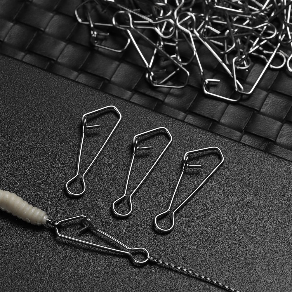 50 adet/paket hızlı klip kilit - Fishing Hook Stainless Steel incelemesi ve fiyatı