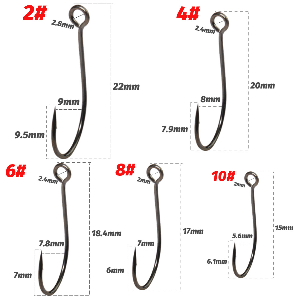20PCS Büyük Halka Tekli Kanca  - Fishing Hook Assortment incelemesi ve fiyatı