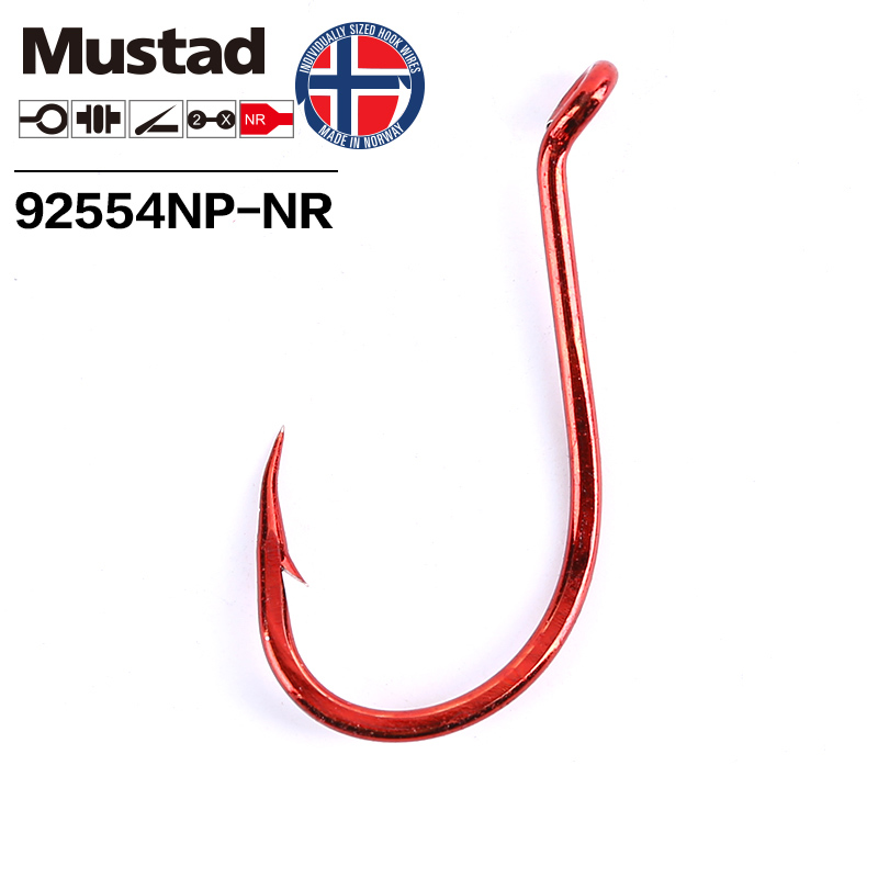 Mustad Büyük Kırmızı 2X İntiha - Fishing Hook Barbless incelemesi ve fiyatı