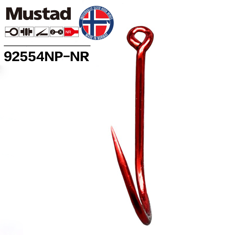 Mustad Büyük Kırmızı 2X İntiha - Fishing Hook Barbless incelemesi ve fiyatı